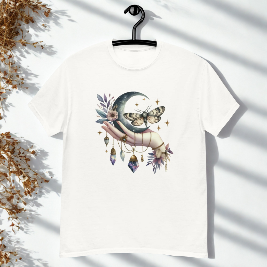 Mystic Moon & Moth Tee