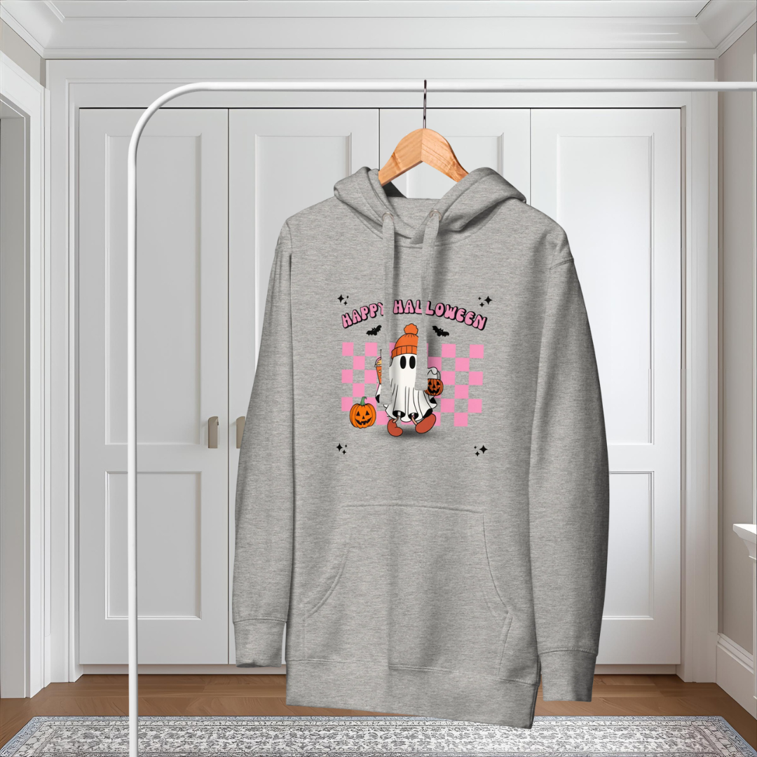 Checkered Ghost Hoodie