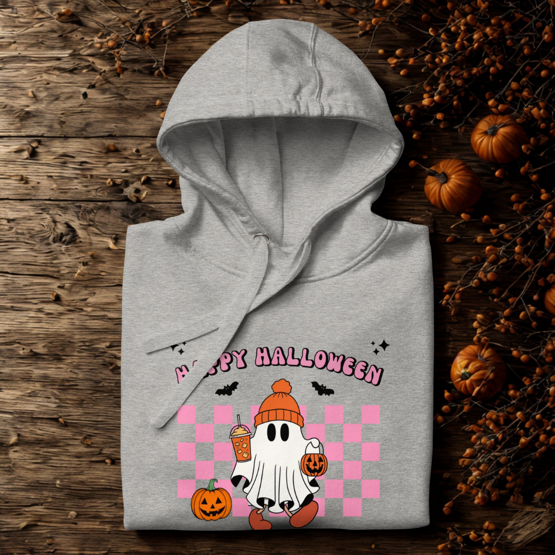 Checkered Ghost Hoodie