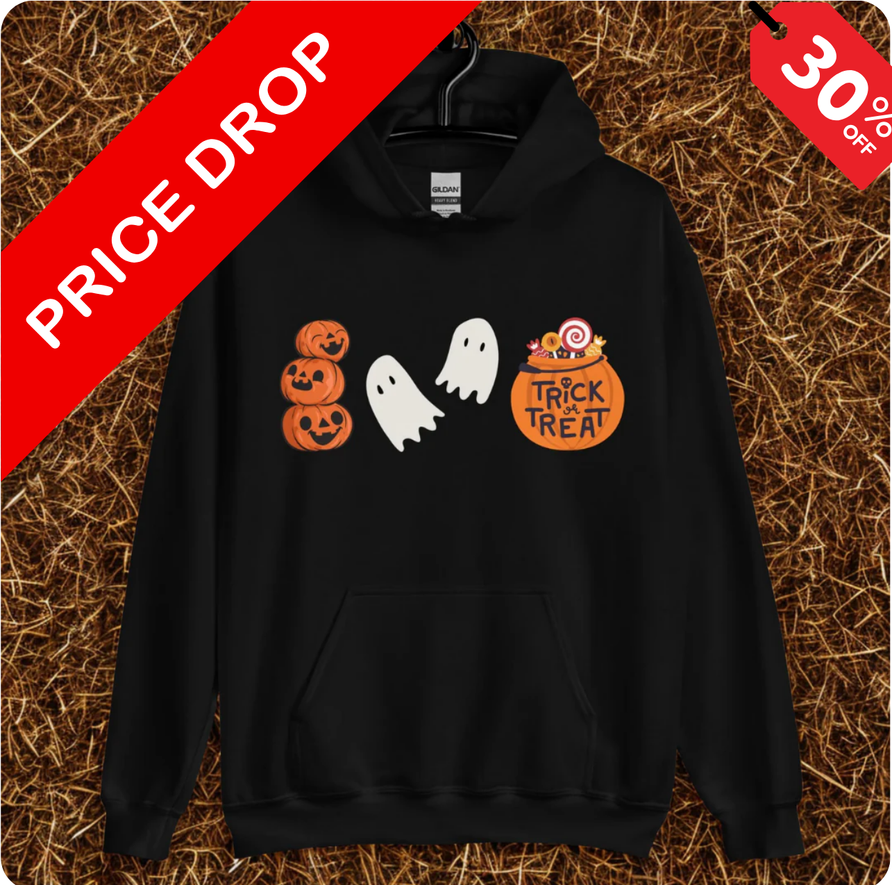 Trick or treat pumpkins/ghost