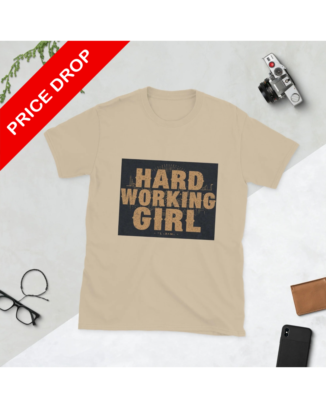 Hard Working Girl Industrial Shirt