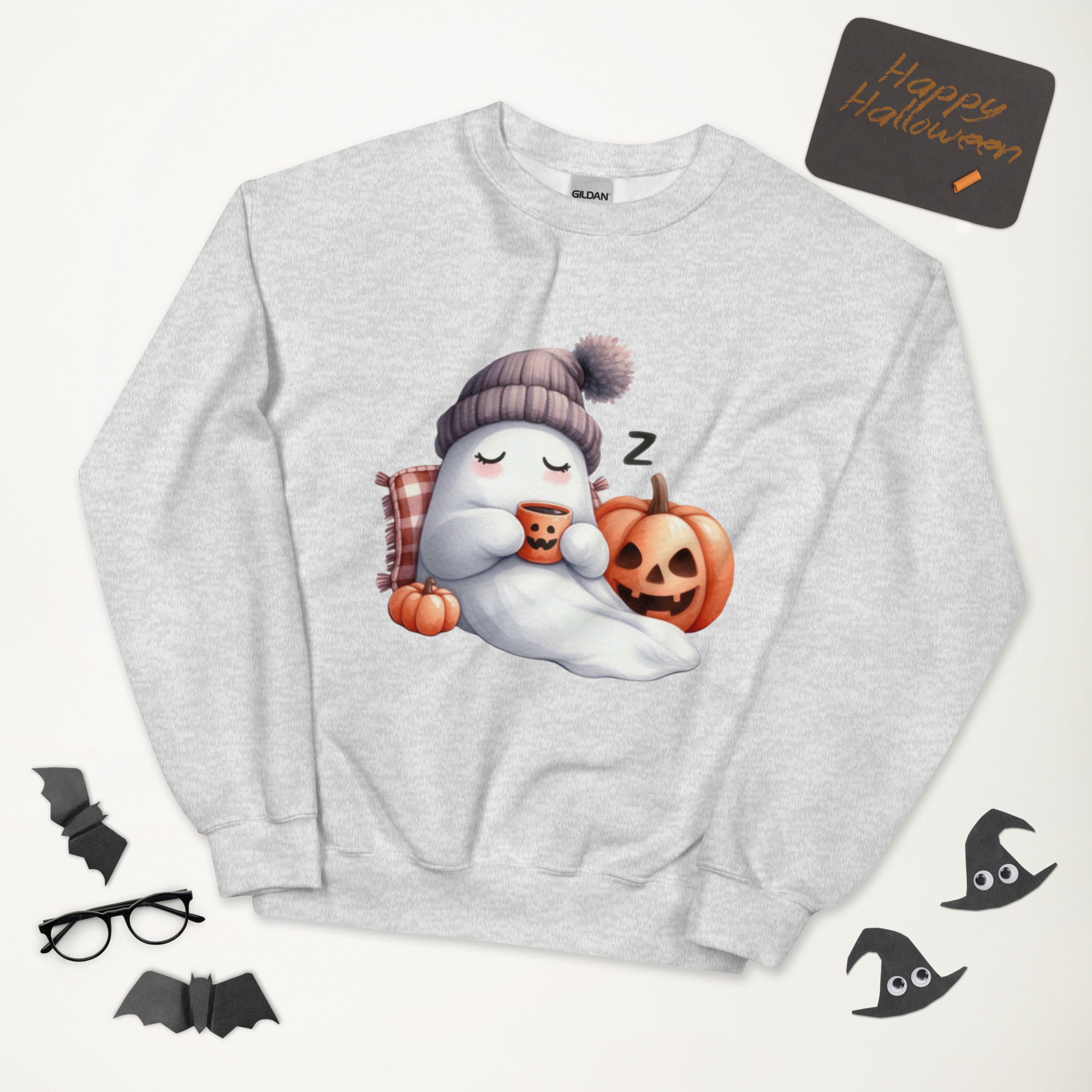Sleep Ghost crew neck sweatshirt