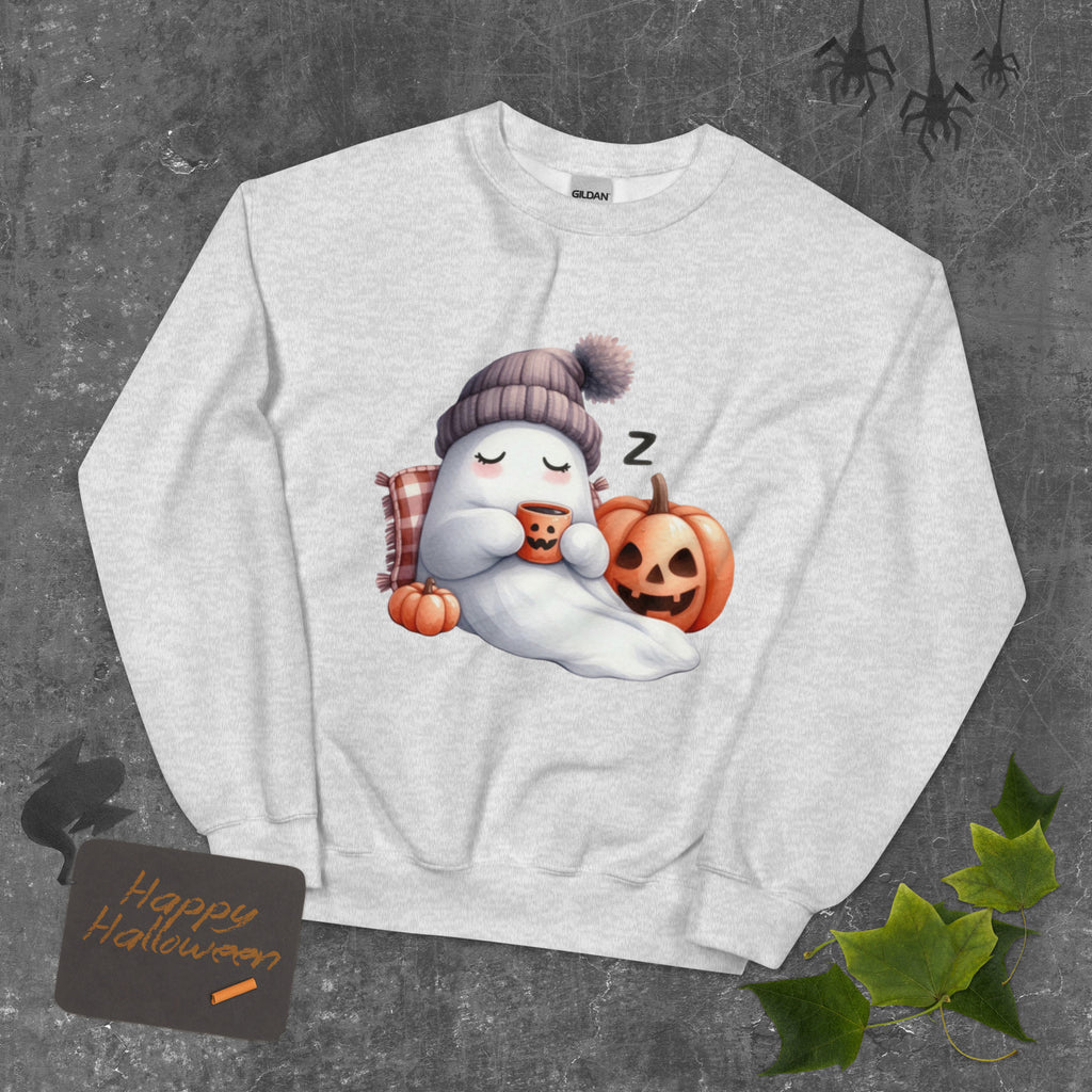 Sleep Ghost crew neck sweatshirt