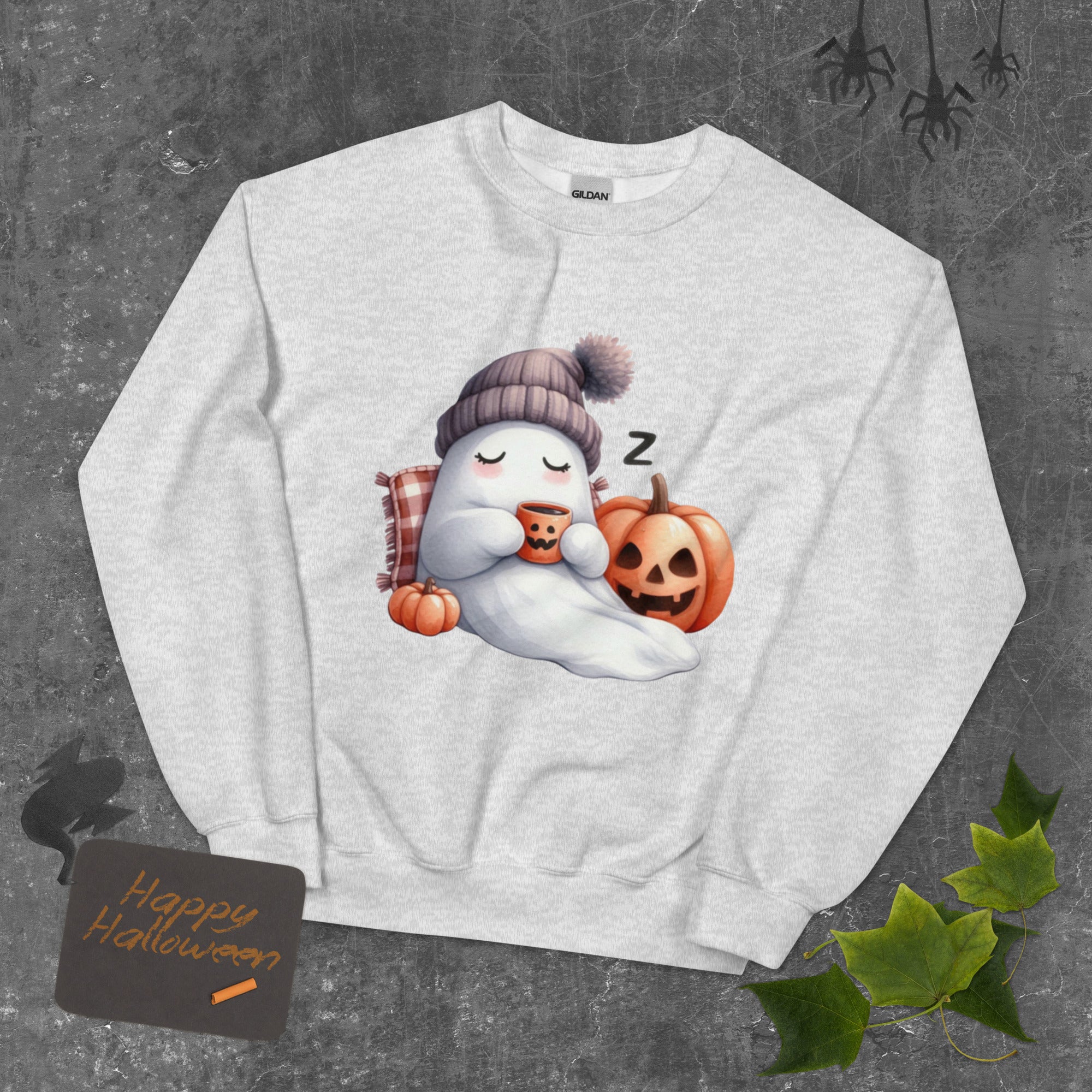 Sleep Ghost crew neck sweatshirt