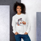 Sleep Ghost crew neck sweatshirt