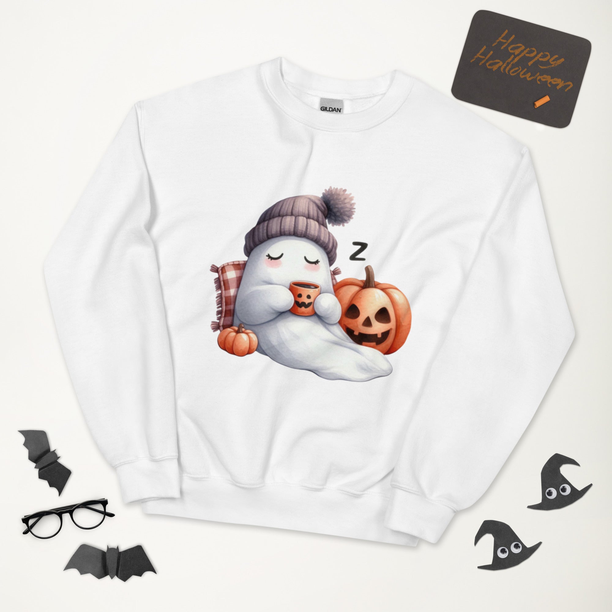 Sleep Ghost crew neck sweatshirt