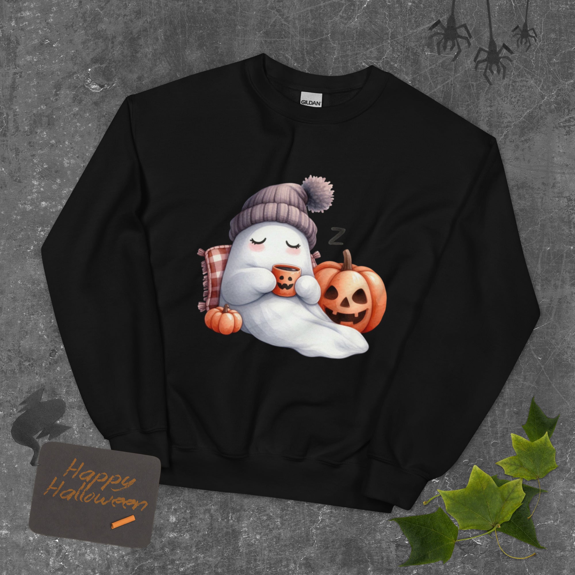 Sleep Ghost crew neck sweatshirt