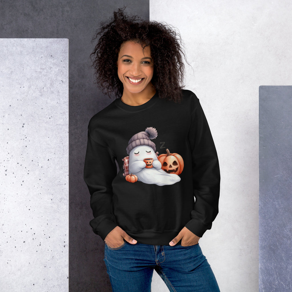 Sleep Ghost crew neck sweatshirt