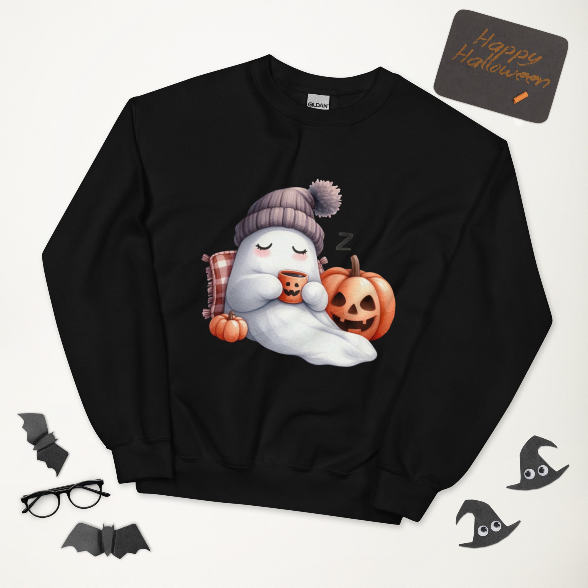 Sleep Ghost crew neck sweatshirt