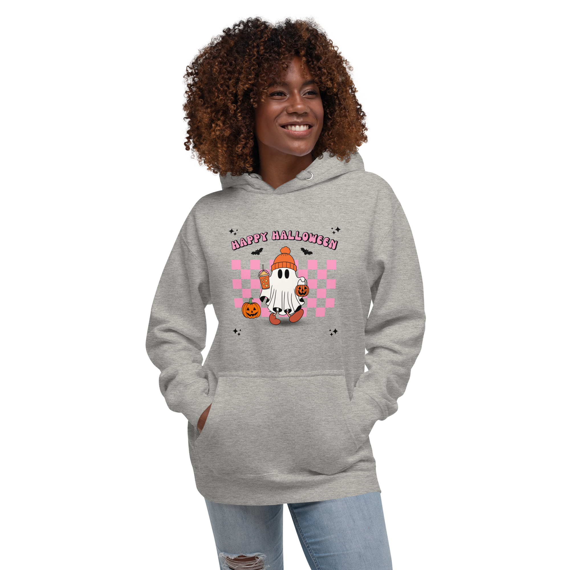 Checkered Ghost Hoodie