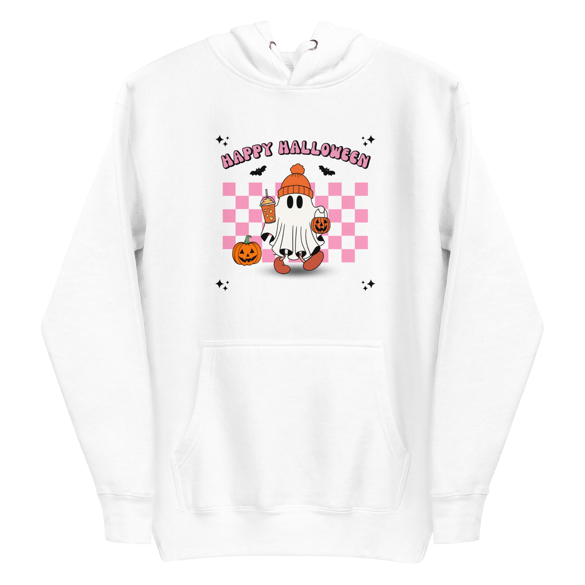 Checkered Ghost Hoodie