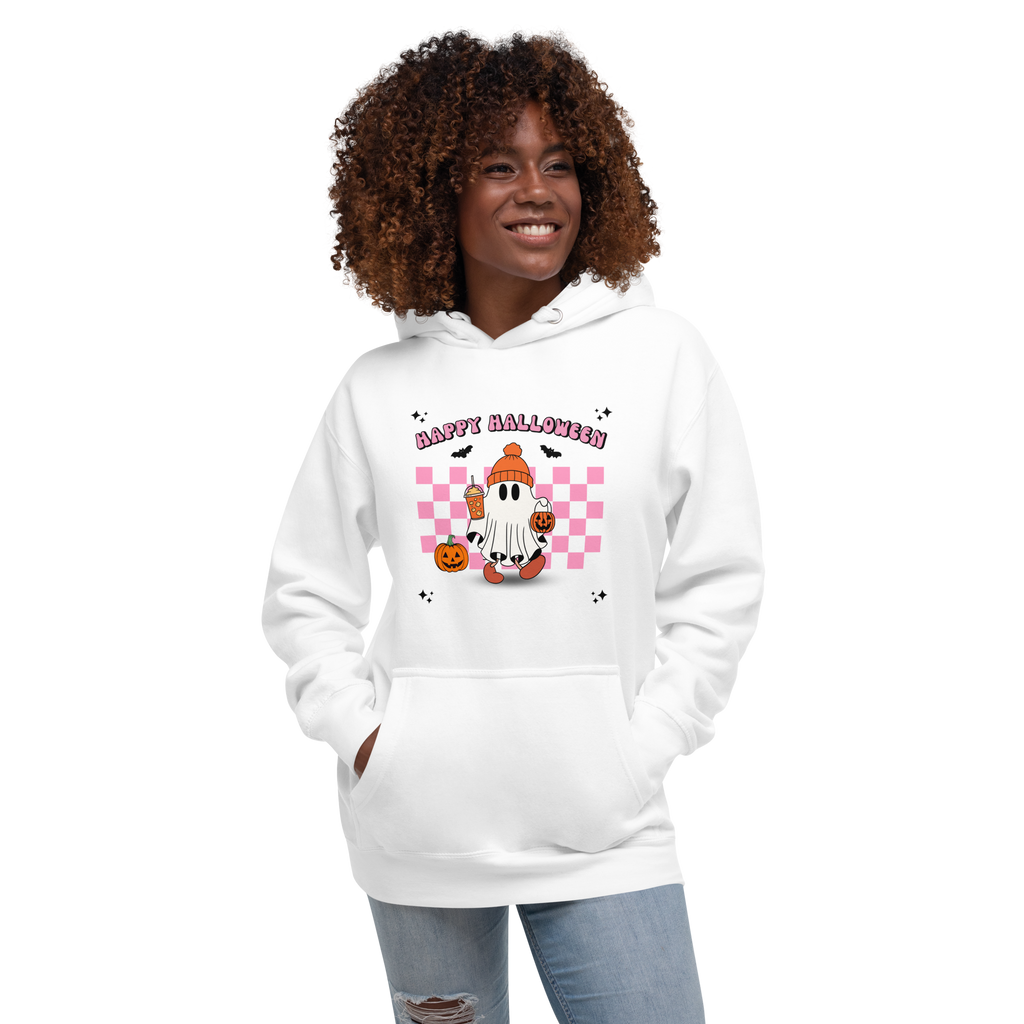 Checkered Ghost Hoodie
