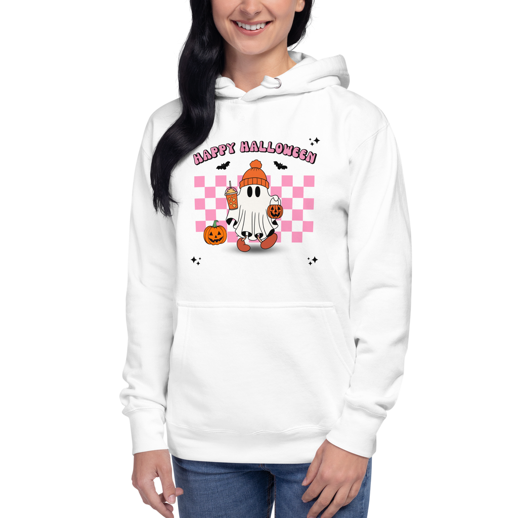 Checkered Ghost Hoodie