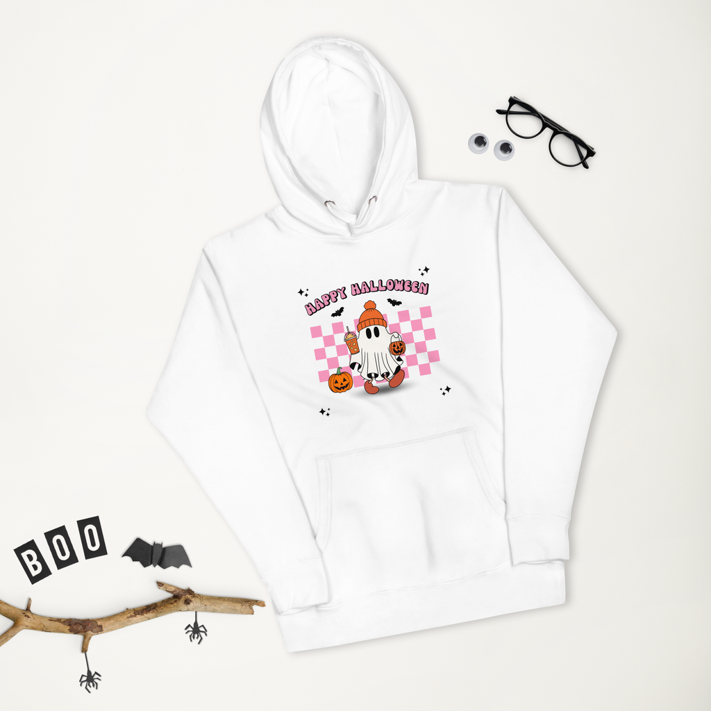 Checkered Ghost Hoodie
